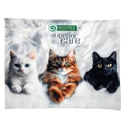 NATURES PROTECTION Ćebe za mačke Soft Blanket White Kittens, 127x152cm