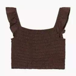 Cropp - Kratek top - rjava