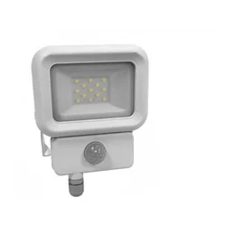 PROSTO LRF019ESW-10/WH LED reflektor, PIR senzor, 10W, 6500K, Beli