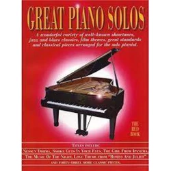 GREAT PIANO SOLOS-RED BOOK