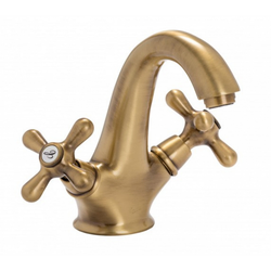 Baterija dvoručna za lavabo EMMEVI DECO bronza