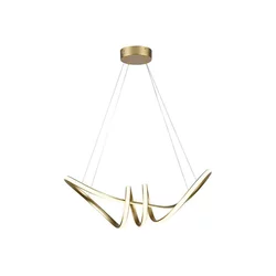 LED luster na sajli LED/24W/230V 3000K zlatni