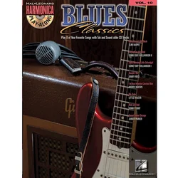 BLUES CLASSICS PLAY ALONG +CD HARMONICA