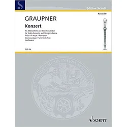 GRAUPNER:KONZERT F-DUR ALTBLOCKFLFLOTE