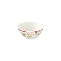 Bowl, porcelain, 12 cm, Jardin des Fraises - Easy Life