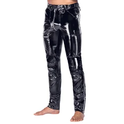 Black Level Tight Vinyl Trousers 2890585 Black L
