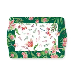 Easy Life Pladenj Botanic Chic 33x22cm / pravokoten / plastika