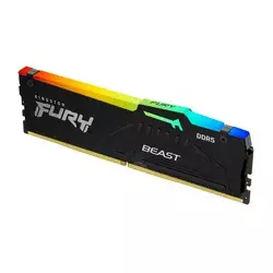 Kingston 64GB (1x64GB) DDR5 5600MT/s CL40 FURY Beast Black RGB EXPO memorija KF556C40BBA-64