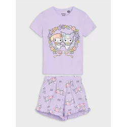 Sinsay - Dvodelna pidžama Hello Kitty - lavanda