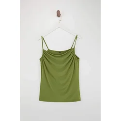 Trendyol Curve Ženska bluza Tbbss24Af00006, Zelena