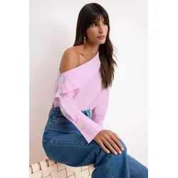 Trendyol Milla Ženska bluza, Roze