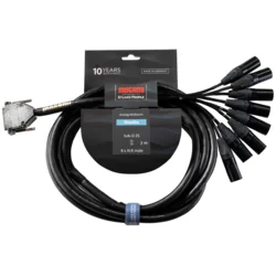 Mogami BO25MXLR8M2 Black breakout analogni kabl