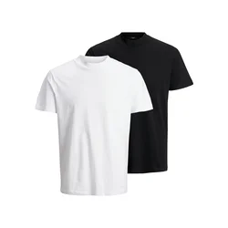 JACK & JONES Majica, bela, črna