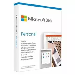 Microsoft 365 Personal 1-letna naročnina, SLO