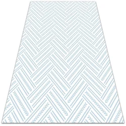 Decormat Vinilna preproga Jodki cikcag 80x120 cm