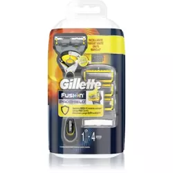 GILLETTE brivnik Fusion Proshield + nadomestne britvice (4 kosi)