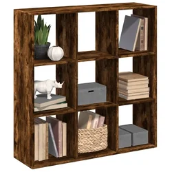 Pregrada / regal za knjige boja hrasta 102x29x103,5 cm drveni