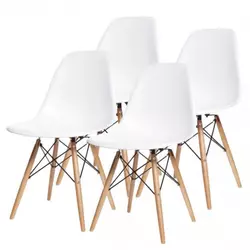 ModernHome Milano Set od četiri stolice bela