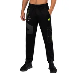 Venum Training Camp 4.0 Joggers Pants, Black/Neon Green - S