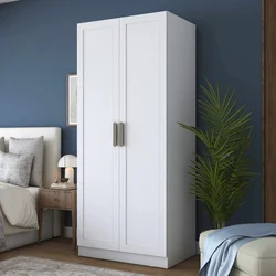 Hanah Home BA300 ormar 90 × 210 × 57,5 cm, bela