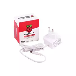 Strujni adapter za RaspberryPi USB Type-C 3000mA 5 1VDC 1 5m, beli