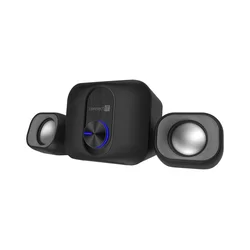 CONNECT IT CSP-2100-BK - LED set zvučnika sa subwooferom 11W/5V, crne boje