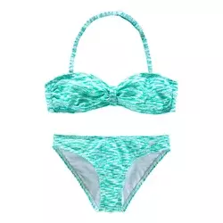 VENICE BEACH Bikini  turkizna / bela