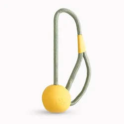 Beco Slinger Žogica za pse rumena 46cm