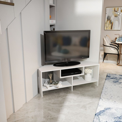HANAH HOME TV polica Maldiv White