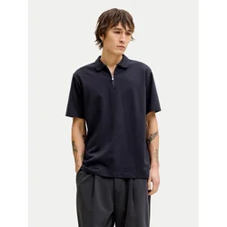 JACK & JONES Majica JPRBLAETHAN  temno modra