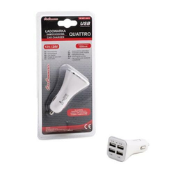 CCM Punjac Za Vozilo 12/24V, 4,2A Sa 4 Usb Ulaza Quqttro