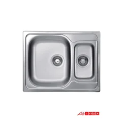 Livinox Ugradna sudopera LivEX187, 62x49cm, Sifon o90, Hrom