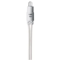 GEWISS Chorus, led signalna sijalica 0,6W bela