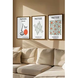 Wallity Uramljena slika Artvmodel18, 33x48 cm, 3 dela