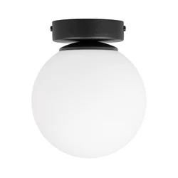 Plafonsko svetlo MOONLIGHT 1xE27/15W/230V prečnika 16 cm crno