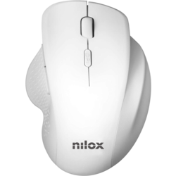 Nilox Raton Nilox Wireless 3200 DPI 2,4G Blanco, (20833371)