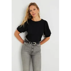 Cool & Sexy Ženska bluza AYD285, Crna