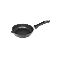 Frying pan, aluminum, 20 cm, height 5 cm, induction - AMT Gastroguss