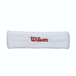Wilson WILSON HEADBAND, znojnica za zglob, bela
