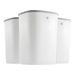 Kanta za otpatke, 3 komada, 10 L, Bela