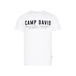 CAMP DAVID Majica črna/bela