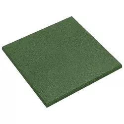 Ploče za zaštitu od padova 12 pcs Zelena 50 x 50 cm Guma