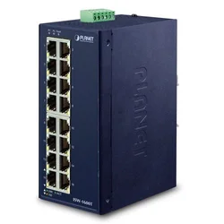 slomart PLANET ISW-1600T neupravljano Fast Ethernet stikalo, Blue