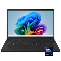 LG - gram Book 15 Touch-screen Laptop FHD Intel Core Ultra 5 115U Processor with 8GB RAM - 512GB SSD - Titan Black
