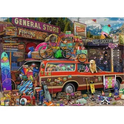 Ravensburger Puzzle Družinske počitnice 1000 kosov