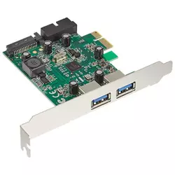 PORT Maiwo USB 3.0 PCI express kontroler 2-port USB, KC001