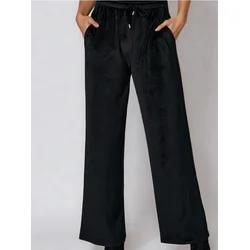 Sinsay - Wide leg pantalone - crno
