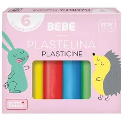 Interdruk Plastelin 6 barv za šolo, različna embalaža BB KIDS