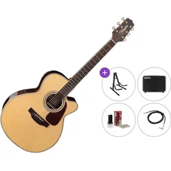 Takamine GN90CE-ZC Premium SET Natural Elektroakustična jumbo