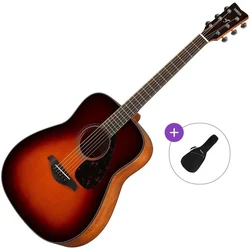 Yamaha FG800 Basic SET Brown Sunburst Akustična kitara